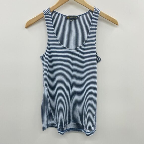 Outback Red for The Limited Womens Size XS Racerback Striped Tank Top Blue 566 - Picture 1 of 5